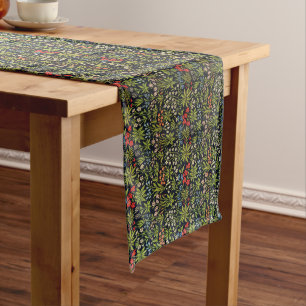 Caminho De Mesa Grande William Morris Vintage Flowers Padrão Floral