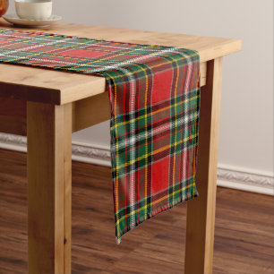 Caminho De Mesa Grande Xadrez Escocesa Clan Gillespie Tartan