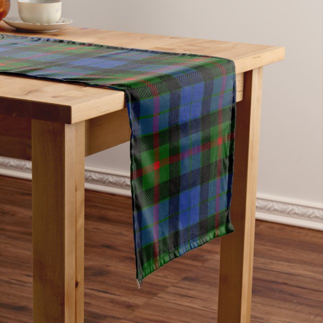 Caminho De Mesa Grande Xadrez Escocesa Clan Gunn Tartan (No Local)