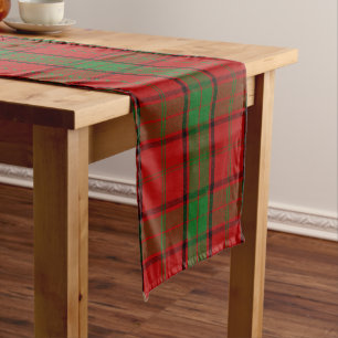 Caminho De Mesa Grande Xadrez Escocesa Clan Maxwell Tartan