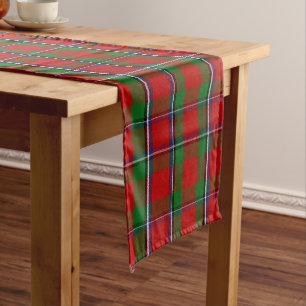 Caminho De Mesa Grande Xadrez Escocesa Clan Sinclair Tartan