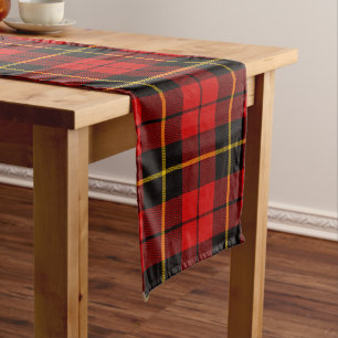 Caminho De Mesa Grande Xadrez Escocesa Clan Wallace Tartan