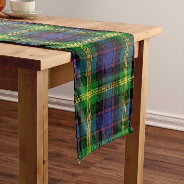 Caminho De Mesa Grande Xadrez escocesa Clan Watson Tartan (No Local)