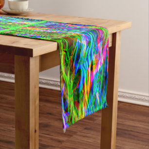Caminho De Mesa Médio Abstrato de incandescência do arco-íris