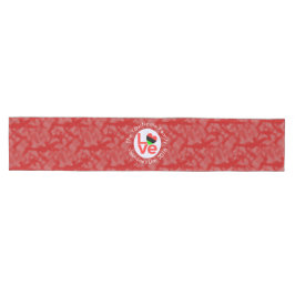 Caminho De Mesa Médio Amor Vermelho da Diáspora Americana Africana