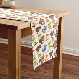Caminho De Mesa Médio Animais Da Floresta, Animais Da Floresta, Animais