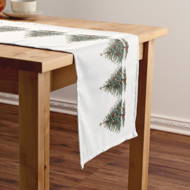 Caminho De Mesa Médio Árvores de Natal Bem Tradicionais (No Local)