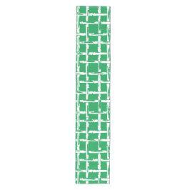 Caminho De Mesa Médio Bambu Preppy – Coordenada Costa Verde