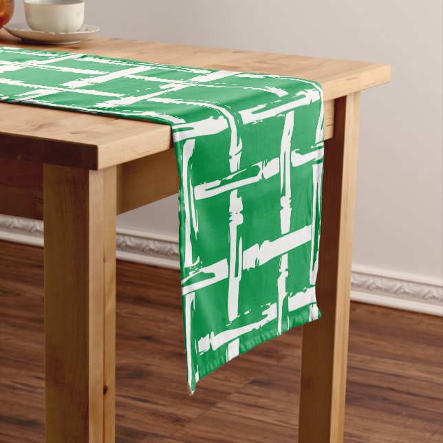 Caminho De Mesa Médio Bambu Preppy – Coordenada Costa Verde (No Local)