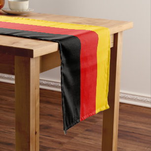 Caminho De Mesa Médio Bandeira da Alemanha Cores do Orgulho Nacional Dou