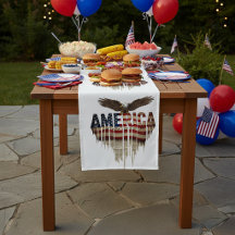 bandeira grunge da América e águia