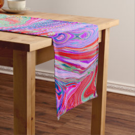 Caminho De Mesa Médio Cabeça de Abstrato retrovertida, roxa e roxa rosa