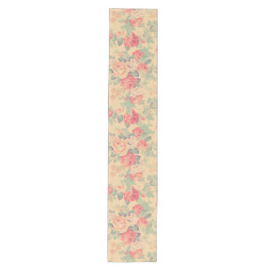 Caminho De Mesa Médio Chique Vintage Floral Lace Personalizado