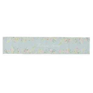 Caminho De Mesa Médio Corredor de Mesa Floral de Primavera – Jardim de F