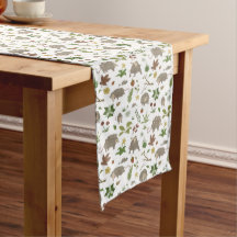 Decoração de Madeira Leve com Gambá Branco Cottage