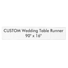 Caminho De Mesa Médio Executador de Mesa Personalizado de Casamento 90"