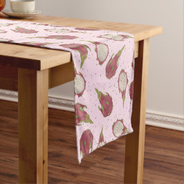 Caminho De Mesa Médio Fruta Dragão Rosa Decoração de Cozinha de Frutas T