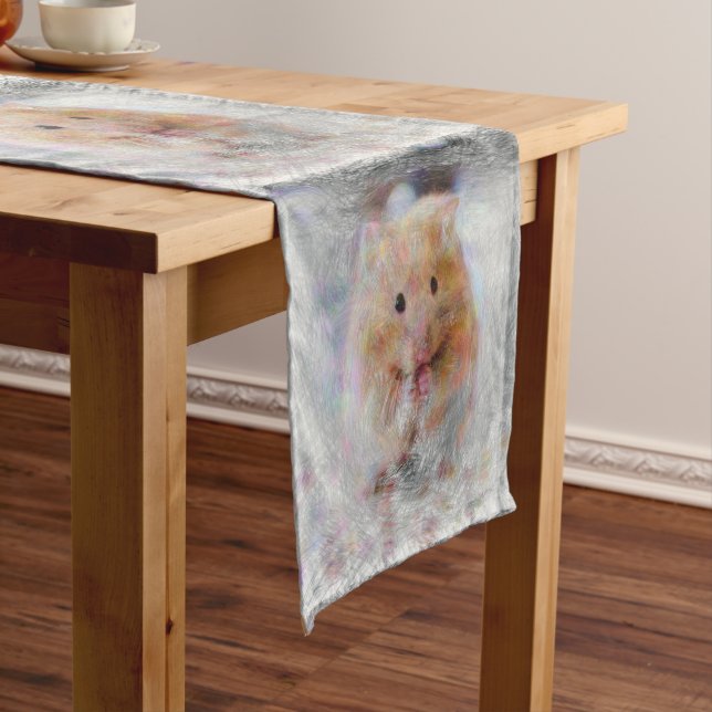 Caminho De Mesa Médio hamster artístico (No Local)