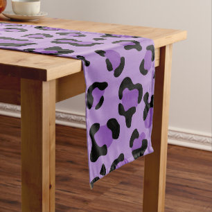 Caminho De Mesa Médio Impressão Leopardo, Manchas Leopardo, Leopardo Rox