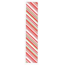 Listras de Bengala de Natal Vermelho Branco Verde