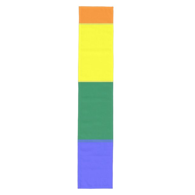 Caminho De Mesa Médio Orgulho gay Rainbow (Frente)