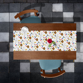 Caminho De Mesa Médio Padrão de Paris