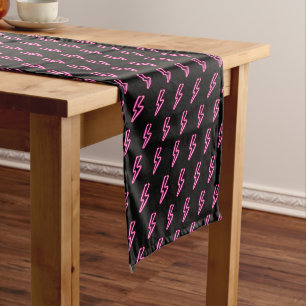 Caminho De Mesa Médio Padrão do raio-relâmpago cor-de-rosa