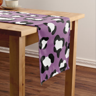 Caminho De Mesa Médio Padrões-leopardo, manchas-leopardo, leopardo roxo