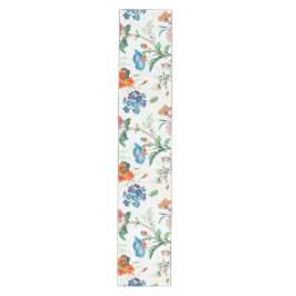 Caminho De Mesa Médio Papel de parede antigo floral França 1830