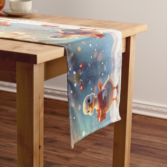 Caminho De Mesa Médio Passeio de Mesa Feriado Pato Pequeno (No Local)