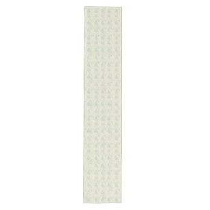 Caminho De Mesa Médio Runner de Mesa de Paisley Verde