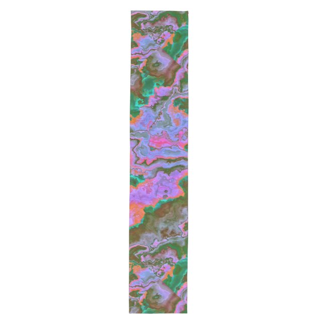Caminho De Mesa Médio Sour Marble (Frente)