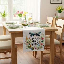 Caminho De Mesa Pequeno A Magia da Primavera floral