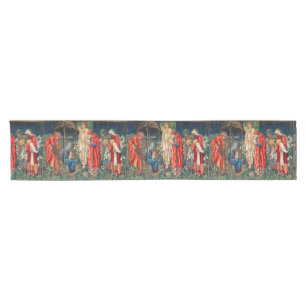 Caminho De Mesa Pequeno ADORAÇÃO DE MAGI Morris, Natal Burne-Jones 