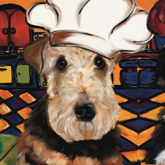 Caminho De Mesa Pequeno Airedale Terrier (Criador carregado)