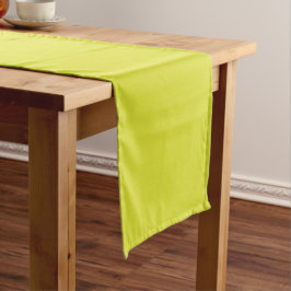 Caminho De Mesa Pequeno Amarelo Banana