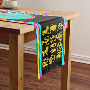 Caminho De Mesa Pequeno Aquarius Mesa Runner