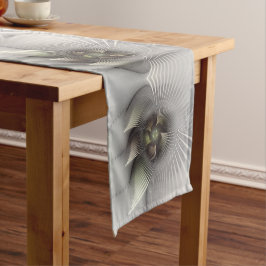 Caminho De Mesa Pequeno Arte fractal de forma 3D abstrata moderna