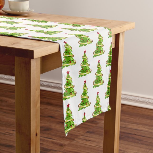 Caminho De Mesa Pequeno Árvore de Mesa de Férias (No Local)
