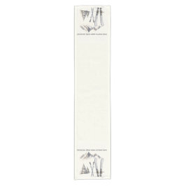 Caminho De Mesa Pequeno Árvore de neve russa de aquarela