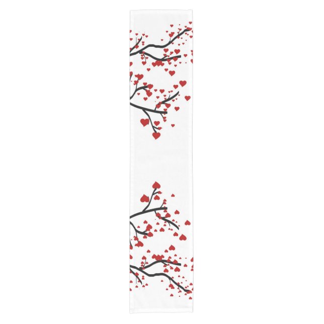 Caminho De Mesa Pequeno Árvore do Coração (Frente)