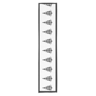 Caminho De Mesa Pequeno Árvores Rústicas de Cheque de Buffalo