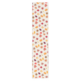 Caminho De Mesa Pequeno Autumn Vibes Cai Folhas