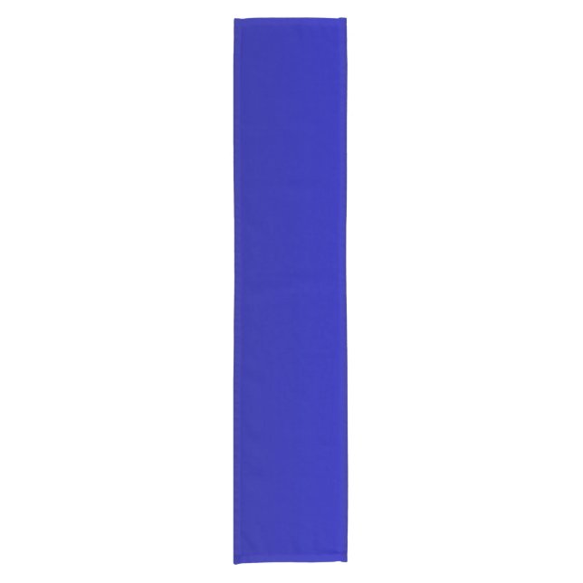 Caminho De Mesa Pequeno Azul de cobalto elétrico sólido (Frente)