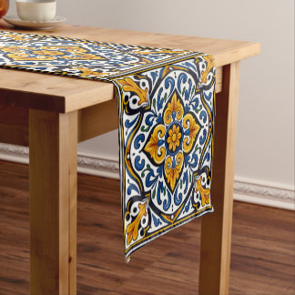 Caminho De Mesa Pequeno Azulejo Espanhol Talavera