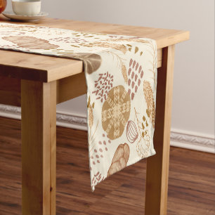 Caminho De Mesa Pequeno Bakery Bliss: Artisan Bread & Barley, Beige