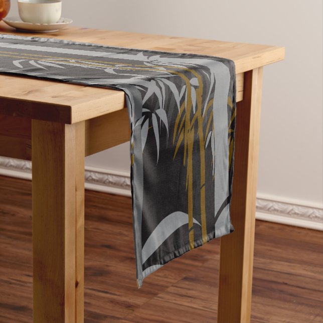 Caminho De Mesa Pequeno Bambu 4 (No Local)