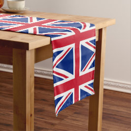 Caminho De Mesa Pequeno Bandeira britânica e União Esportiva - Decor de ca