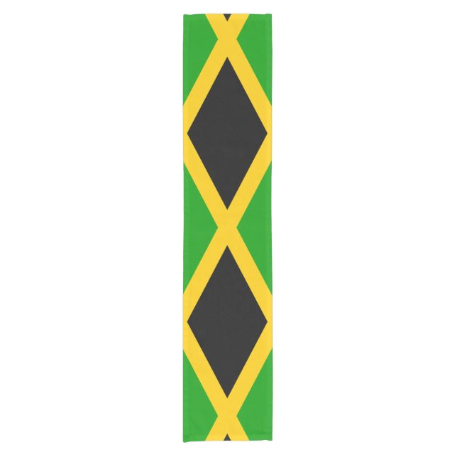 Caminho De Mesa Pequeno Bandeira da Jamaica (Frente)