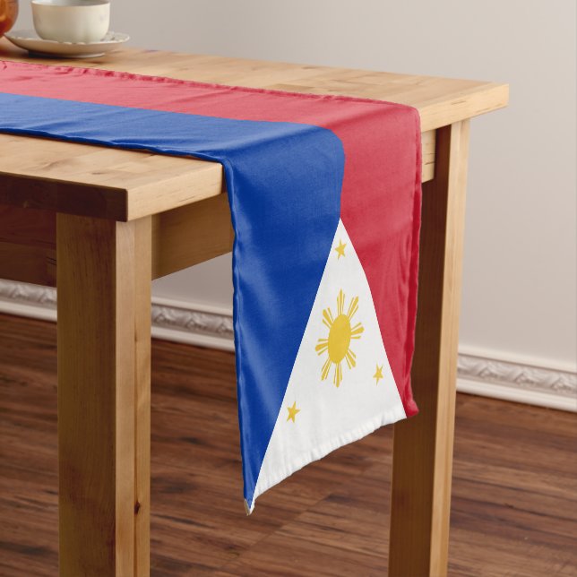 Caminho De Mesa Pequeno Bandeira das Filipinas (No Local)